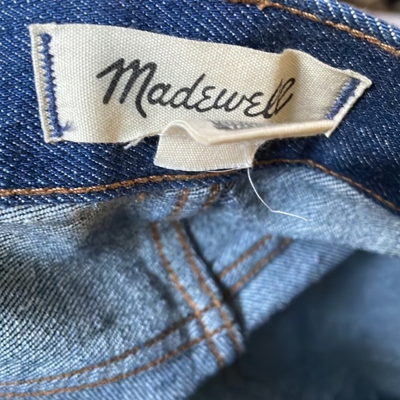 Madewell Perfect Vintage Straight Jean in Greenhaven Wash: Seamed Version - Picture 6 of 13